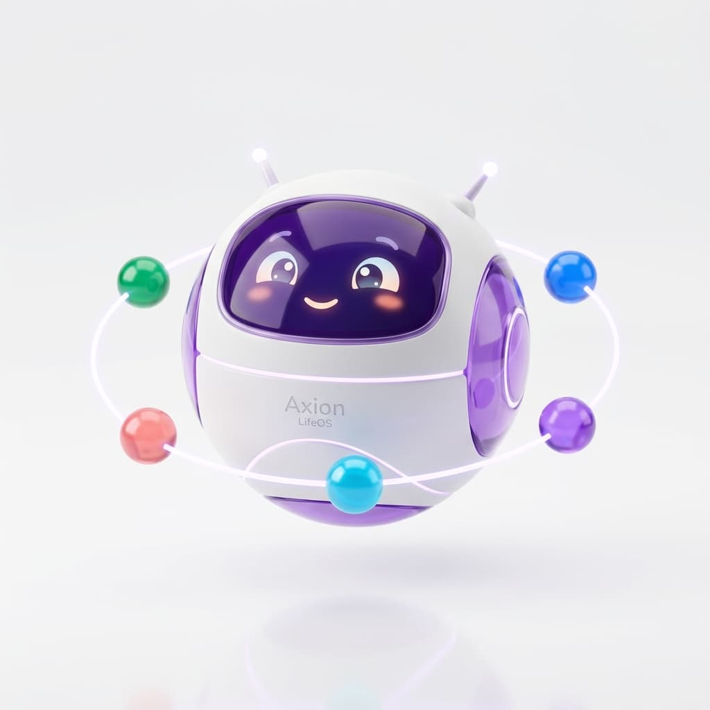 Axio 3D Mascot Character